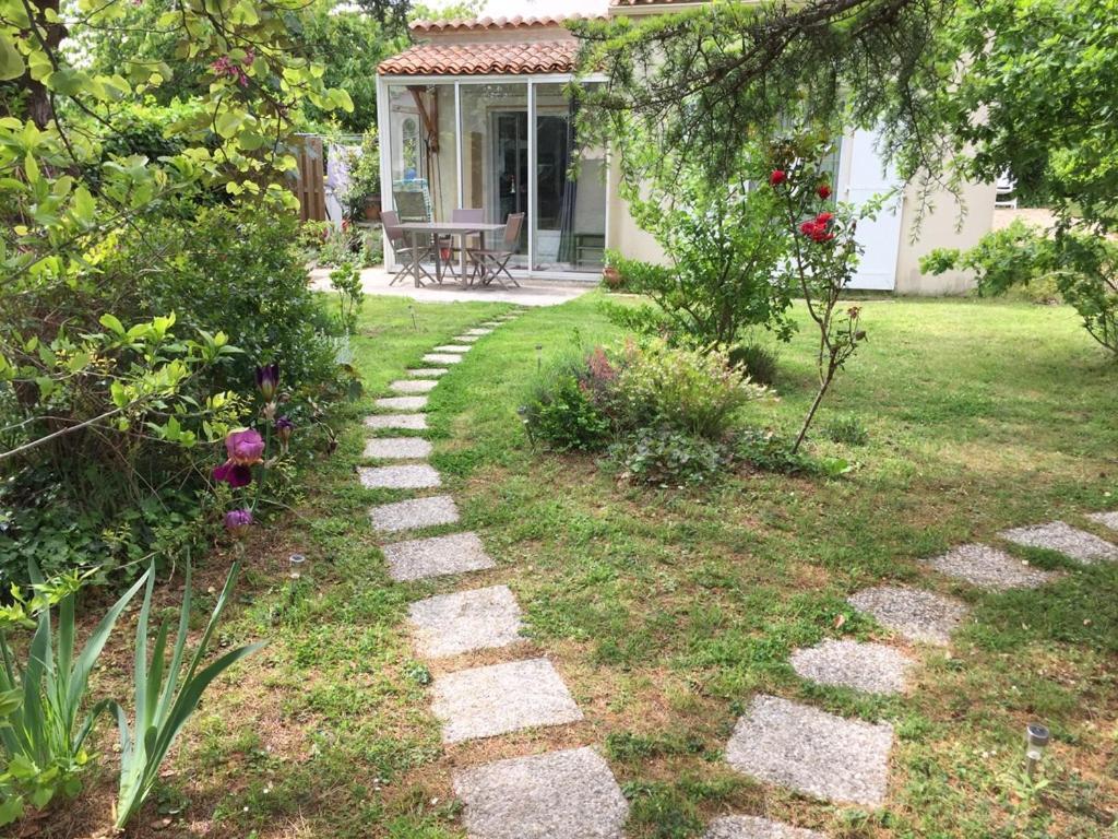Le Cedre Bleu Villa Fouras Bagian luar foto